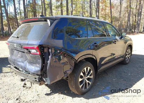 2025 Toyota Grand Highlander Hybrid Limited Max from USA, damaged, VIN 5TDADAB59SS021405